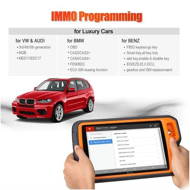 Xhorse VVDI Key Tool Plus Pad Global Advanced Version All-in-One Programmer Get Free Unlimited MB Token and ID48 96bit 3 Tokens