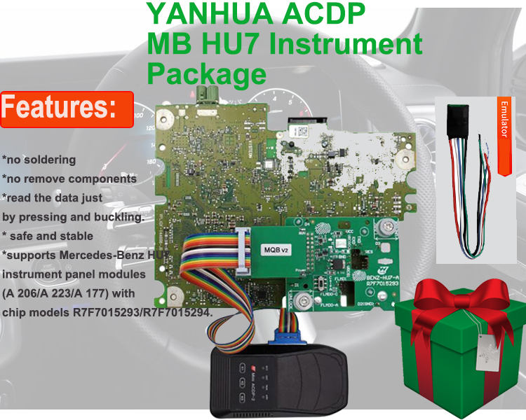 Yanhua ACDP BMW G Series BDC2 Package 2025 Yanhua Mini ACDP2 Programmer Host+ Module 38 BMW G Series BDC2 Add Key License A503