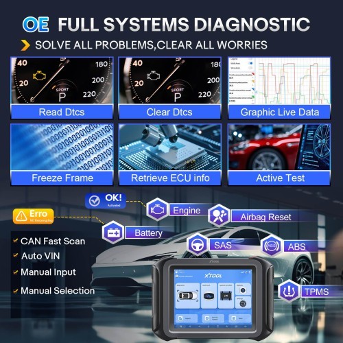 2025 XTOOL X100 MAX 2 Auto Key Programmer with J2534 VCI and KC501 Supports 42 Service Functions ECU Programming Topology Update of X100 PAD3