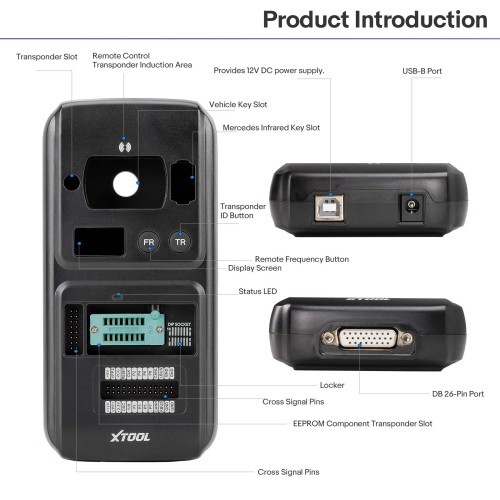 2025 XTOOL X100 MAX 2 Auto Key Programmer with J2534 VCI and KC501 Supports 42 Service Functions ECU Programming Topology Update of X100 PAD3