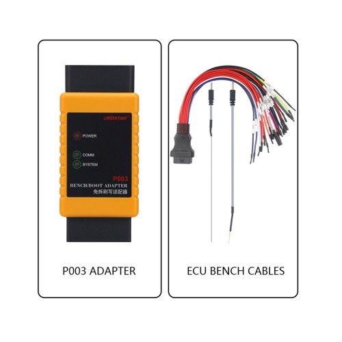 OBDSTAR P003 KIT Bench/Boot Adapter for Reading ECU CS PIN Working With OBDSTAR X300 DP/ X300 DP PLUS/ DC706/ X300 PRO4/ Key Master DP/ MS80