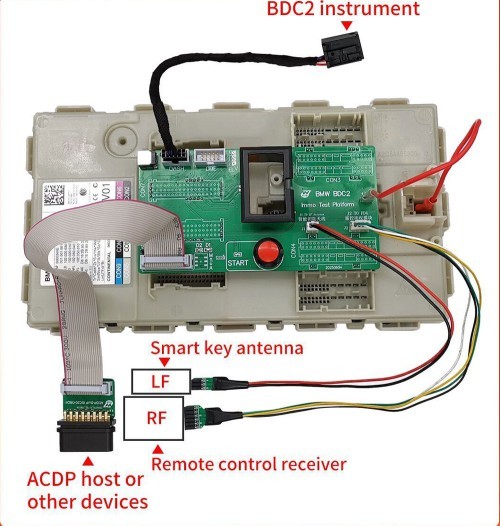 Yanhua ACDP BMW BDC2 Key Learning Bench Platform With AKL License Support BMW G Series BDC2 All Keys Lost Work With Module38