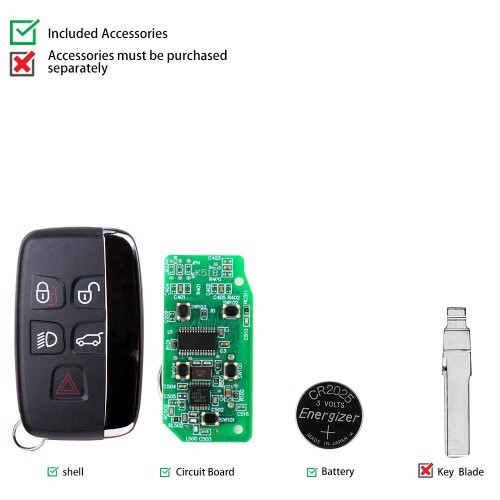 Lonsdor Specific Smart Key for 2015-2018 Land Rover Jaguar