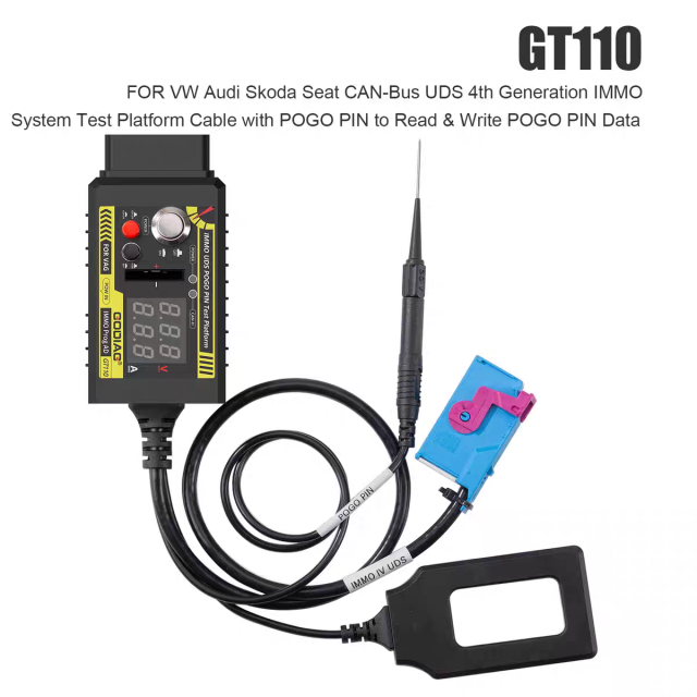 2025 GODIAG GT115 For V-A-G MQB IMMO4 CAN-Bus UDS 4th Generation IMMO System Test Platform with POGO PIN to Read & Write Data