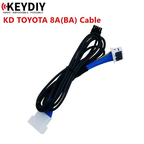 KeyDiy Toyota 30 Pin Cable Supports 4A and 8A-BA All Key Lost for KD-Mate and KD-X4 Key Programmer