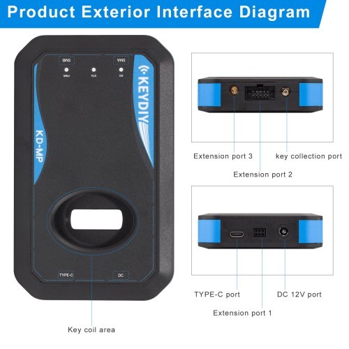 KEYDIY KD-MP Tool Add Keys MLB systems For Audi,Porsche, Lamborghini, Bentley, and VW Touareg MLB systems