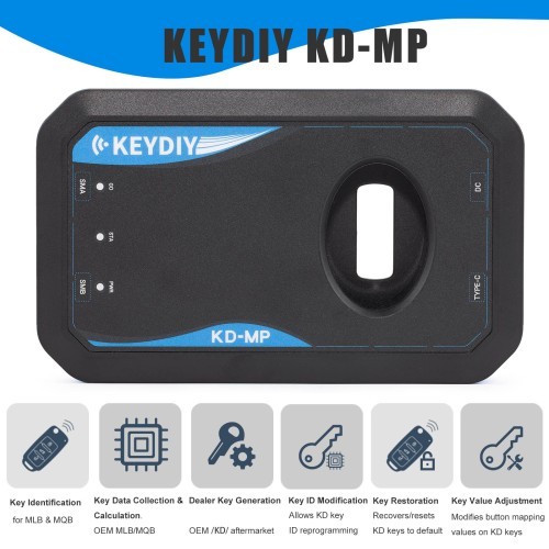 KEYDIY KD-MP Tool Add Keys MLB systems For Audi,Porsche, Lamborghini, Bentley, and VW Touareg MLB systems