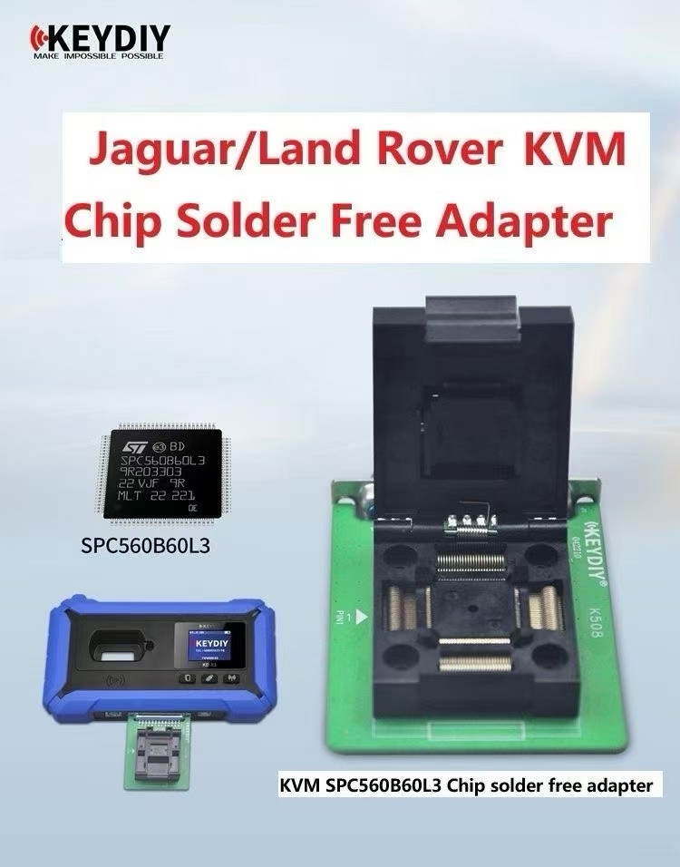 KEYDIY SPC560B60L3 Chip Programming Socket For (Jaguar, Land Rover KVM/RFA Module) work with KD-X4