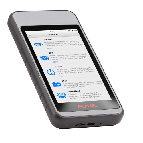 AUTEL MaxiDiag MD906 PRO Android 9 All System Bluetooth Diagnostic Tool + 11 Service Functions with Touchscreen Interface Supports CAN FD