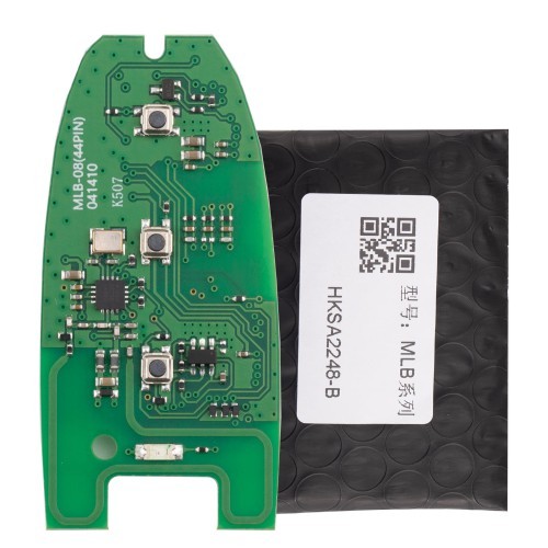 (OEM Solution) KEYDIY MLB08 MLB For Audi Style 3 Buttons Universal Smart Remote PCB Board – 434 Mhz Works with Keydiy KD-MP, VVDI MLB Tool etc