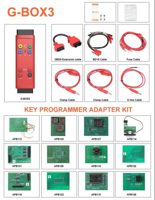 2025 Autel MaxiIM IM608 PRO II (Autel IM608 II) Full Kit with JVCI+ Plus IMKPA Accessories Get Free G-Box3 APB112