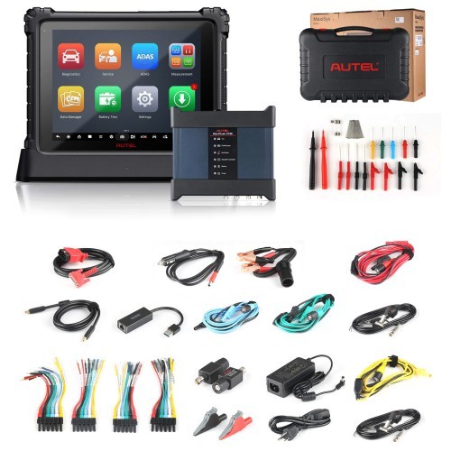 2025 Autel Maxisys Ultra Full Systems Diagnostics Tool Plus EV Diagnostics Upgrade Kit EVDiag Box & Adapters for Battery Pack Diagnostics