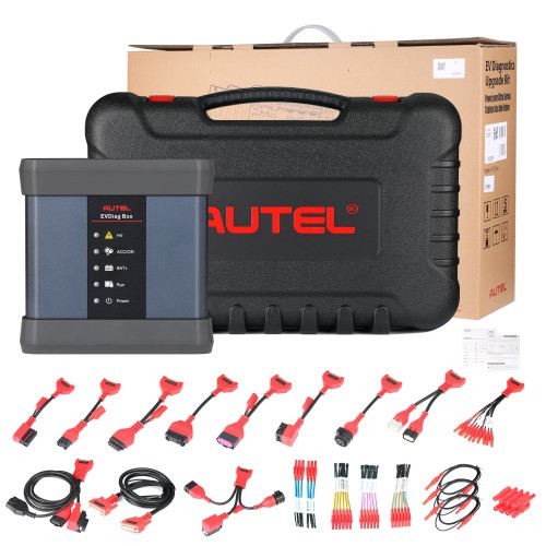 2025 Autel Maxisys Ultra Full Systems Diagnostics Tool Plus EV Diagnostics Upgrade Kit EVDiag Box & Adapters for Battery Pack Diagnostics