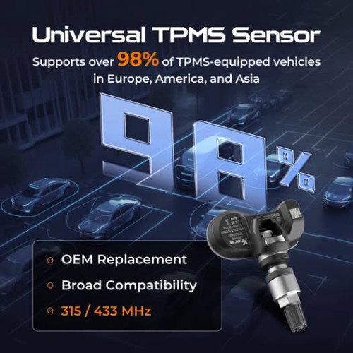 2025 Xhorse XDTPM1EN TPMS Sensor Universal Programmable XTPMS Sensor 4pcs/lot Support 315/433Mhz Work with Key Tool Max Pro/ Key Tool MIDI