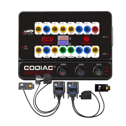 GODIAG GT100 PLUS GPT AUTO TOOL with GODIAG BMW CAS1/CAS2 Mech-Key Test Platform and CAS2 CAS3 SER Semi Smart Test Platform