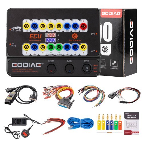 GODIAG GT100 PLUS GPT AUTO TOOL with GODIAG BMW CAS1/CAS2 Mech-Key Test Platform and CAS2 CAS3 SER Semi Smart Test Platform