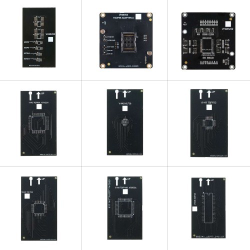 9pcs 2025 Newest Xhorse Multi Prog Adapters Kit for EEPROM and FLASH 9pcs/set Read and Write More Chips More Convenient