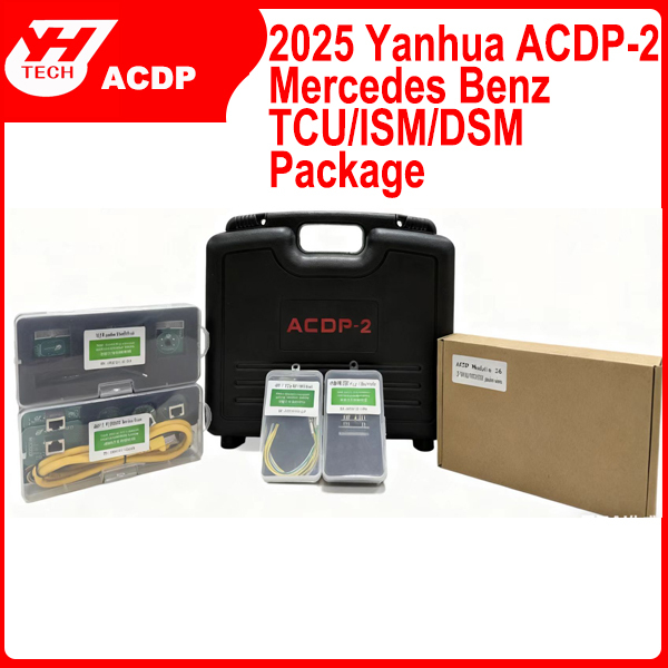 2025 Yanhua ACDP-2 Mercedes Benz TCU/ISM/DSM Package with Module 16/18/19/36/42
