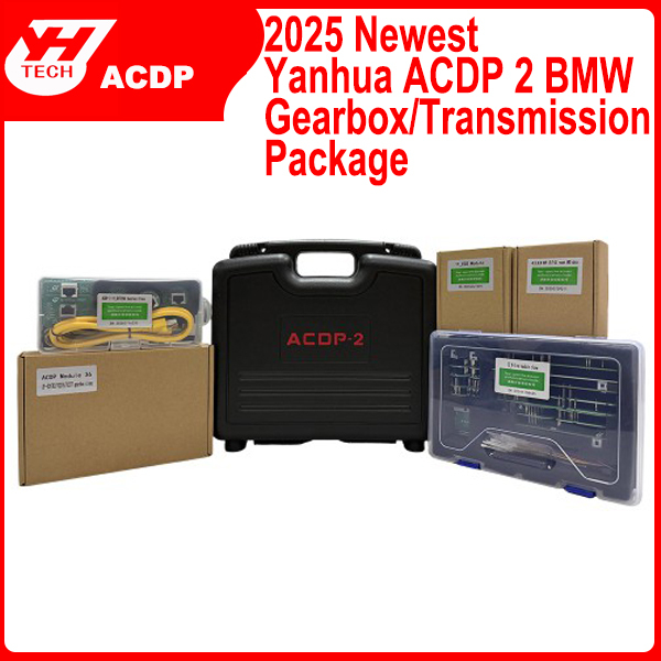 2025 Yanhua ACDP-2 BMW Gearbox Package with Module 11/19/32/36/40 Free A51D License