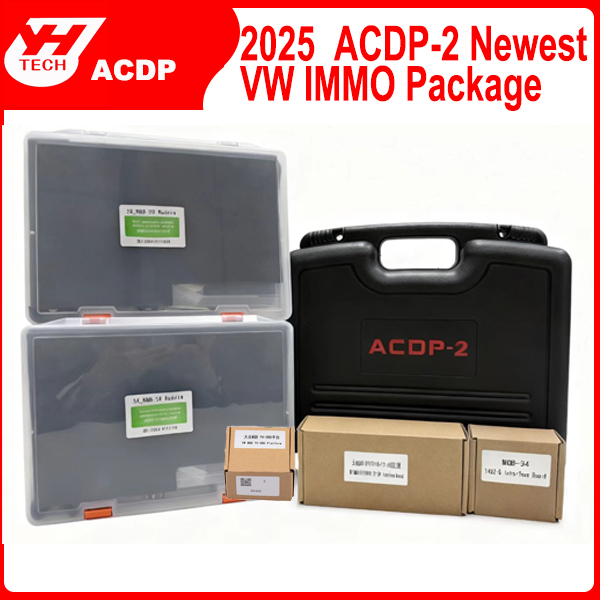 Yanhua ACDP-2 VW MQB Package with Module 33/34 for NEC35XX Locked MQB 5A/RH850 5A IMMO Add keys/All Key Lost and KM RH850 5C MQB Mileage Correction