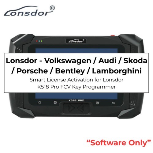 VW Audi Skoda Porsche Bentley Lamborghini IMMO Software for Lonsdor K518 Pro FCV