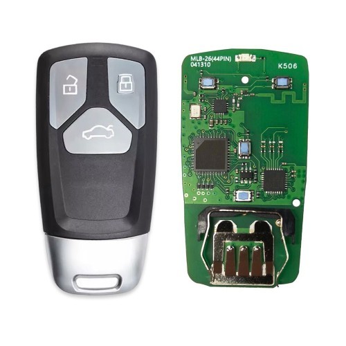 KEYDIY MLB26 MLB Audi Style 3 Buttons Universal Smart Remote PCB Board 434 Mhz OEM Solution with Key Shell Full Key