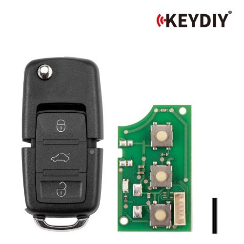 [5pieces/lot] KEYDIY KD B01-3 Universal Flip Remote Key 3 Buttons for Volkswagen Type