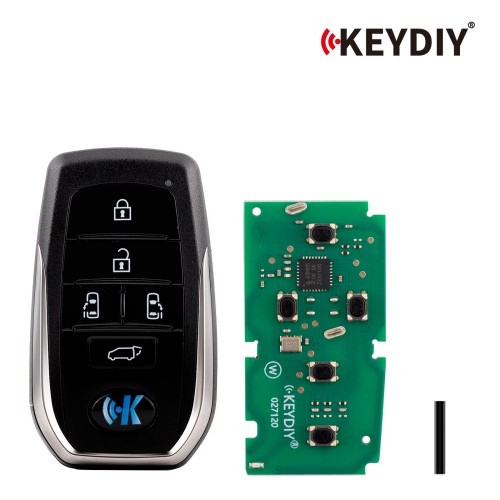 (5 Pieces/Lot)KEYDIY KD ZB35-5 Universal Smart Remote Key 5 Buttons for Toyota Type