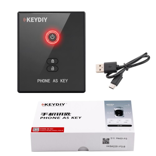KEYDIY PAK01-FG-B Phone As Key for BMW FEM BDC CAS4/CAS4+ and G Chassis Vehicles