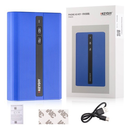 KEYDIY PAK09 Phone As Key Charging Type Adapter Box for VW Audi Porsche Benz etc