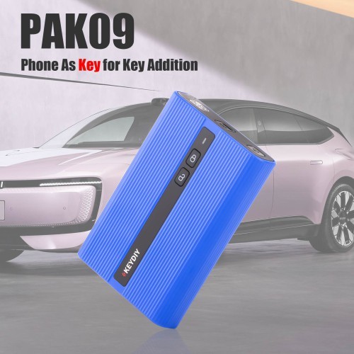KEYDIY PAK09 Phone As Key Charging Type Adapter Box for VW Audi Porsche Benz etc