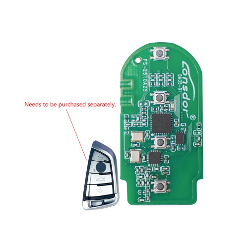 5 Pieces/Lot Lonsdor BM3S-01 BM3S Smart Key PCB for BMW G Chassis BDC2 BDC3