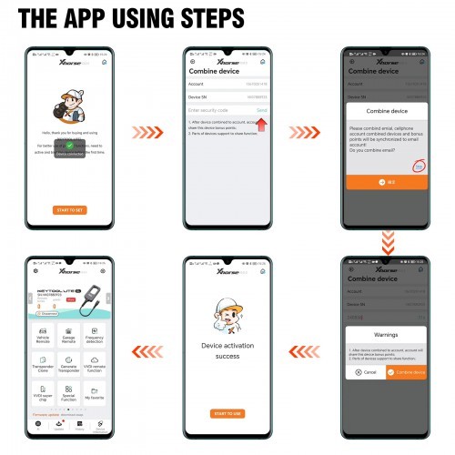 2025 Xhorse XDKML0EN VVDI Bee Key Tool Lite + Gift 6pcs XKB501EN Wired Remotes