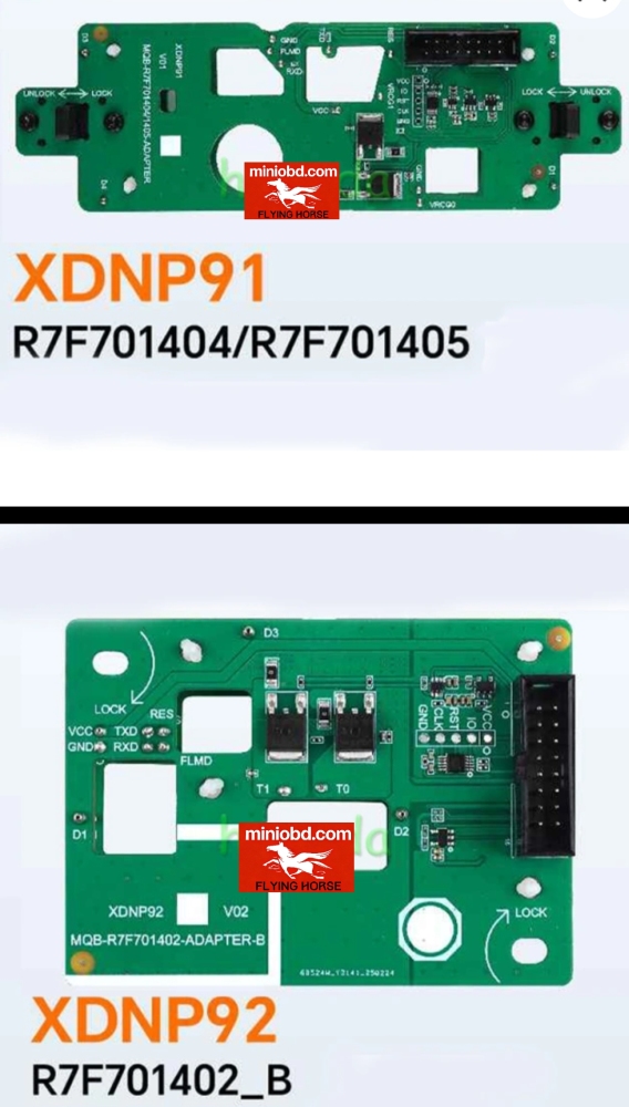 11pcs/set XHORSE XDNPM5GL MQB SA/SC/SD/D70F34XX Solder free Adapter used with KEY TOOL PLUS and MULTI-PROG