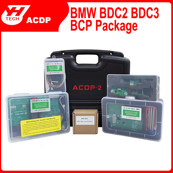 Yanhua ACDP BMW BDC2 BDC3 BCP Package for BMW BDC2 G Series Add keys & All Key Lost, Mileage Reset ,BDC3/BCP Key Copy mainly for ACDP New Useres who have not any Yanhua ACDP items.