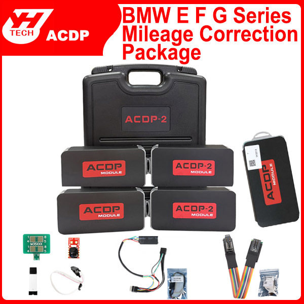 Yanhua ACDP-2 BMW Mileage Correction Package For BMW E F G Series Cluster Odometer Mileage Adjustment