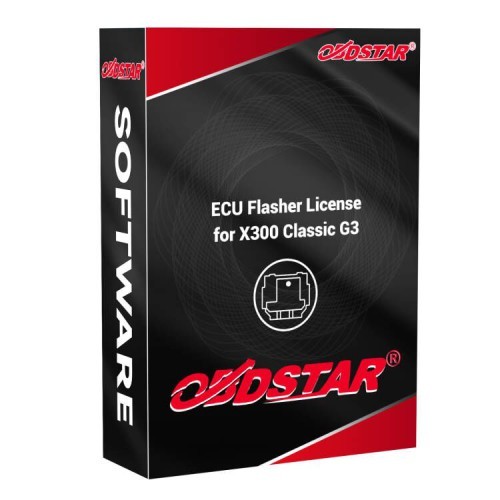 OBDSTAR X300 Classic G3 ECU Flasher Function Authorization License