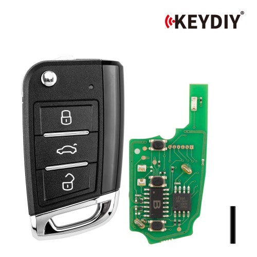 (5PCS/LOT)KEYDIY KD B15-3 Universal Flip Remote Key 3 Buttons for VW MQB Type 5pcs/lot