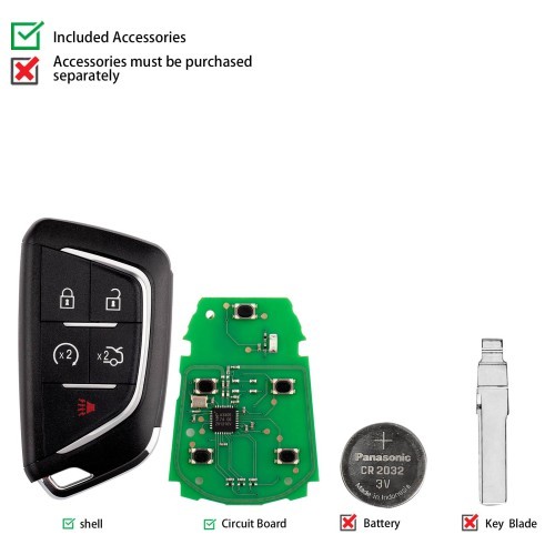 KEYDIY KD ZB07-5 Universal Smart Remote Key 5 Buttons