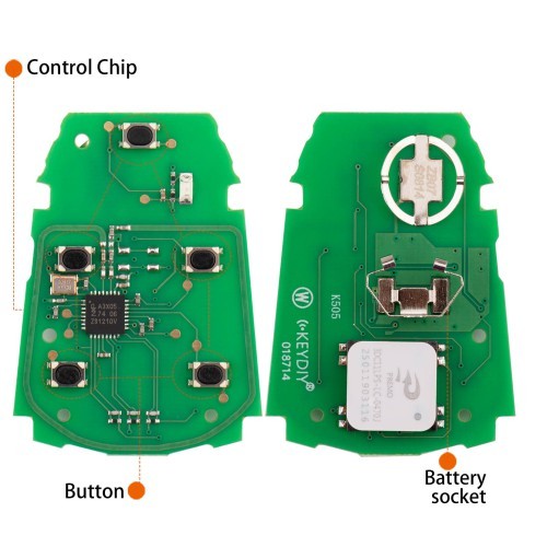 KEYDIY KD ZB07-5 Universal Smart Remote Key 5 Buttons