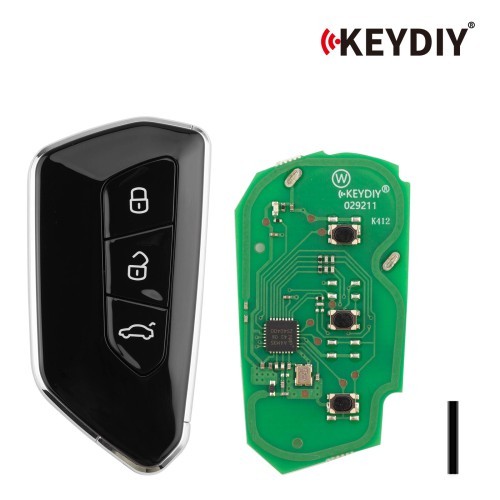 (5PCS/LOT) KEYDIY KD ZB25-3 Universal Smart Remote Key 3 Buttons for VW Type