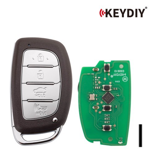 (5PCS/LOT)KEYDIY KD ZB33-4 Universal Smart Remote Key 3+1 Buttons for Hyundai Type