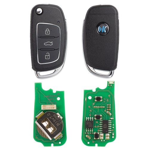 (5PCS/LOT)KEYDIY KD B16-3 Universal Flip Remote 3 Buttons Key for Hyundai KIA