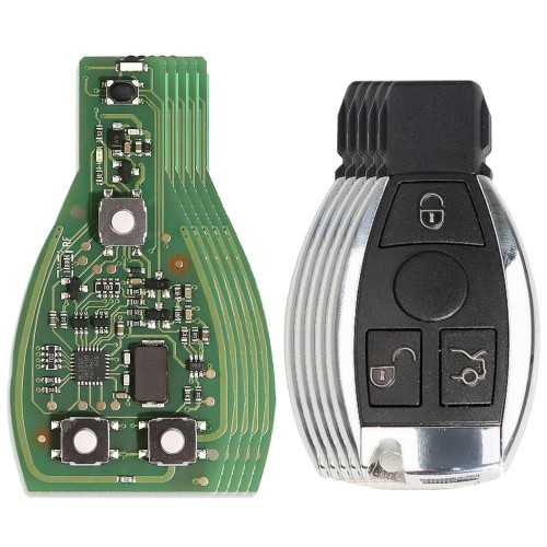 (10PCS/LOT)10pcs Original CGDI MB Be Key with Smart Key Shell 3 Button/ 4 Button with Panic for Mercedes Benz