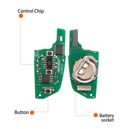 (5PCS/LOT) KD NB29-3 PCF Universal Flip Remote Key 3 Buttons for BMW Type 5pcs/lot