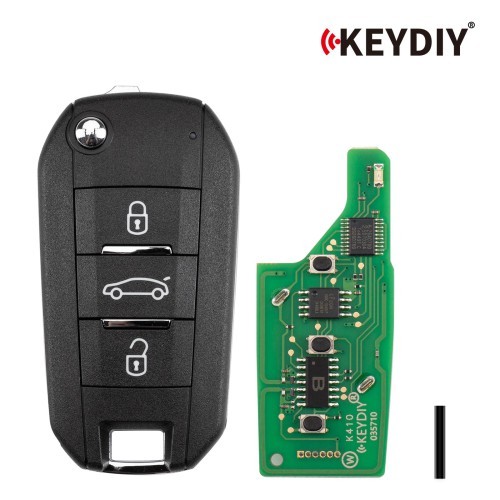 (5PCS/LOT)  KD NB47-3 Universal Flip Remote Key 3 Buttons for Peugeot Type 5pcs/lot