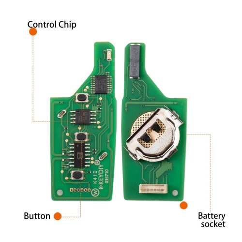 (5PCS/LOT)  KD NB47-3 Universal Flip Remote Key 3 Buttons for Peugeot Type 5pcs/lot