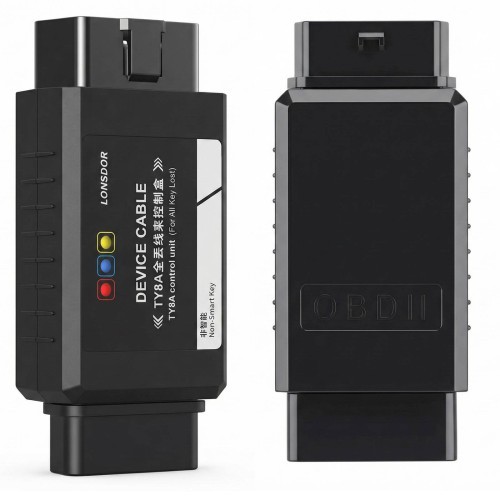 Lonsdor TOYOTA TY8A-MK1 Kit for TOYOTA 8A NON-SMART Key AKL Before 2018 No Need to Replace lMMO Box Work with Lonsdor K518 PRO / K518