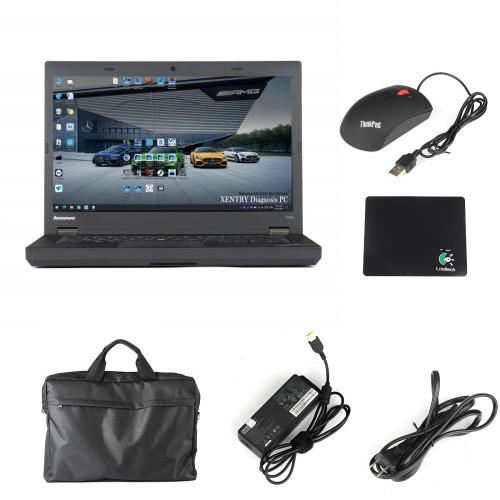 Super MB Pro M6+ PRO Full Version DoIP Benz With 512G SSD Software Pre-installed on Lenovo T440P Laptop I7 CPU 8GB Memory Ready to Use