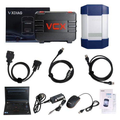 VXDIAG Multi Diagnostic Tool for Full Brands HONDA/GM/VW/FORD/MAZDA/TOYOTA/Subaru/VOLVO /BENZ with 2TB HDD & Lenovo T440